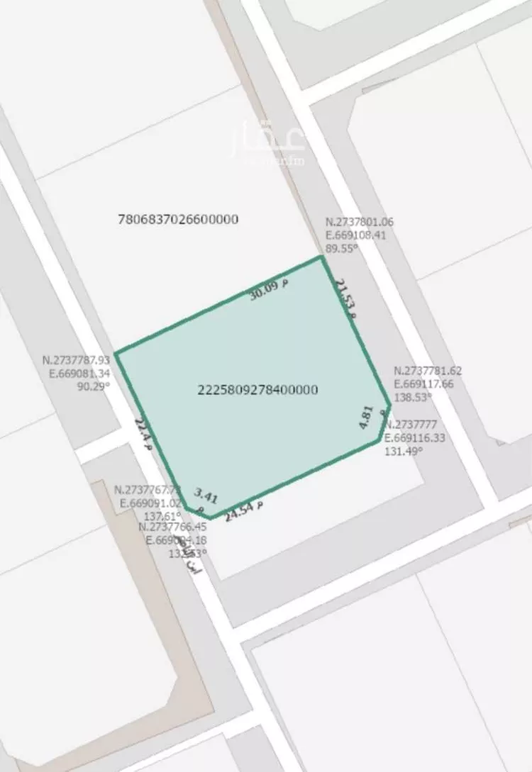 أرض للبيع في شارع ابن الناصر, حي الملك فهد, مدينة الرياض, منطقة الرياض صورة 2