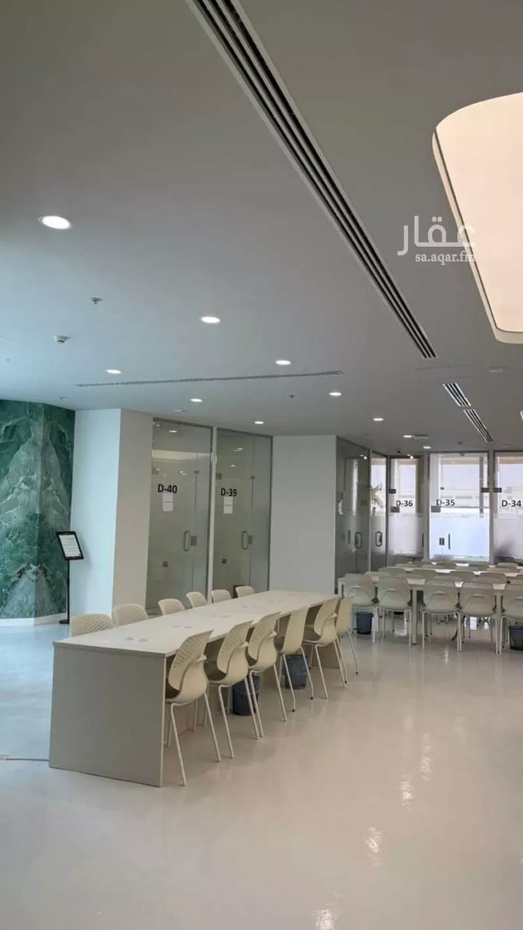 مكتب تجاري للإيجار في شارع خريص الفرعي, حي الروضة, مدينة الرياض, منطقة الرياض 6