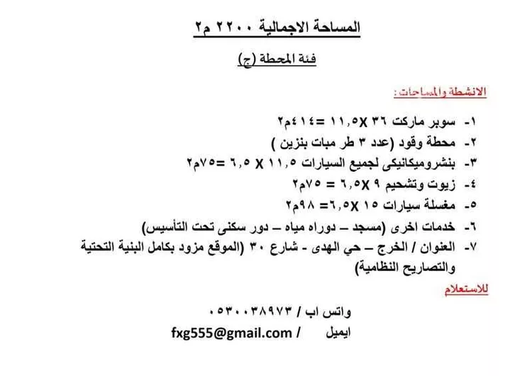 محل للإيجار في شارع احمد بن عمر اليمني ، حي مشرف ، الخرج ، الخرج