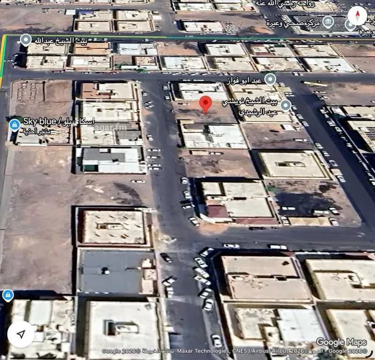أرض للبيع في شارع عبيد بن فيروز الشيباني, حي المطار, مدينة المدينة المنورة, منطقة المدينة المنورة صورة 3