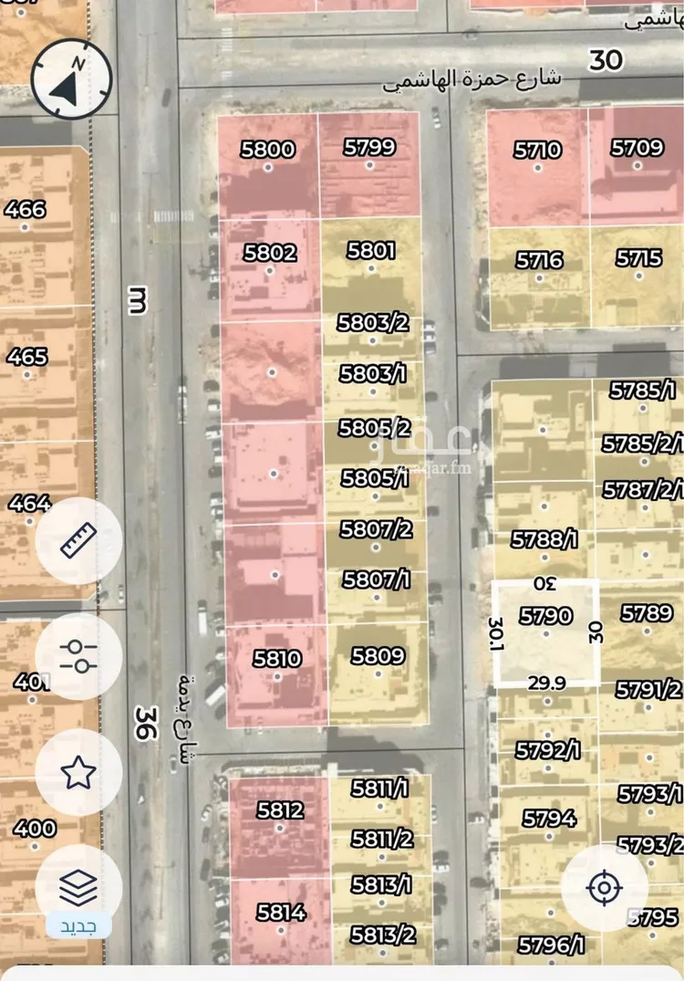 أرض للبيع في شارع القاسم النويري, حي النرجس, مدينة الرياض, منطقة الرياض صورة 2