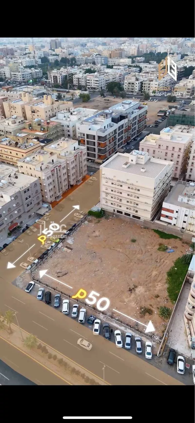 أرض للبيع في شارع التضامن العربي, حي مشرفة, مدينة جدة, منطقة مكة المكرمة صورة 2