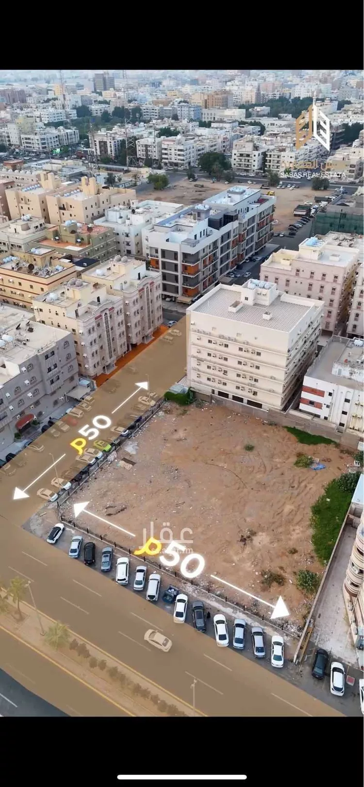 أرض للبيع في شارع التضامن العربي, حي مشرفة, مدينة جدة, منطقة مكة المكرمة صورة 2