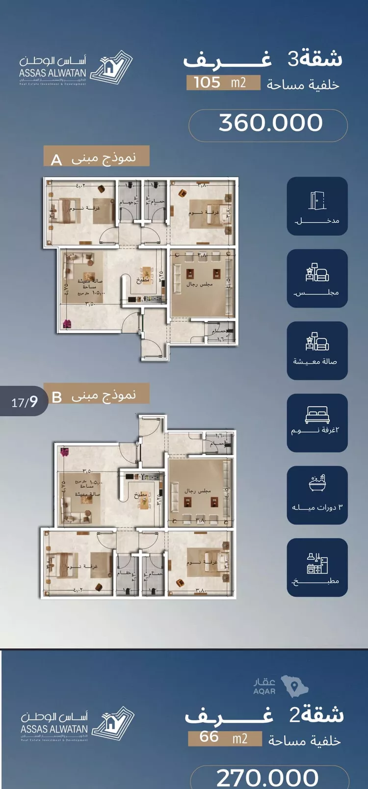 شقة للبيع في شارع أبي المجد الخطيب, حي أبحر الشمالية, مدينة جدة, منطقة مكة المكرمة 8