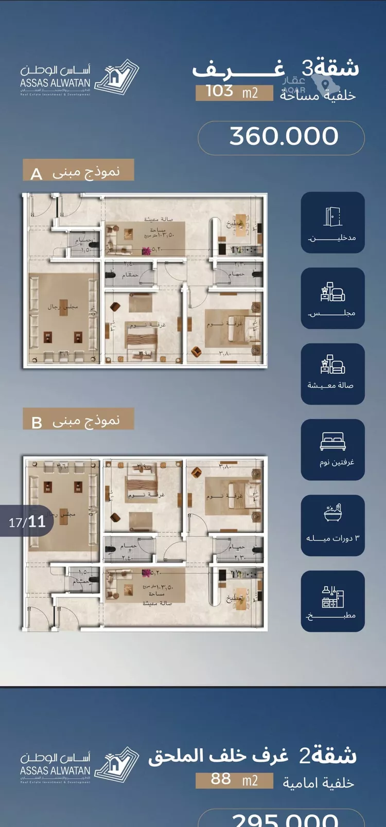 شقة للبيع في شارع أبي المجد الخطيب, حي أبحر الشمالية, مدينة جدة, منطقة مكة المكرمة 7