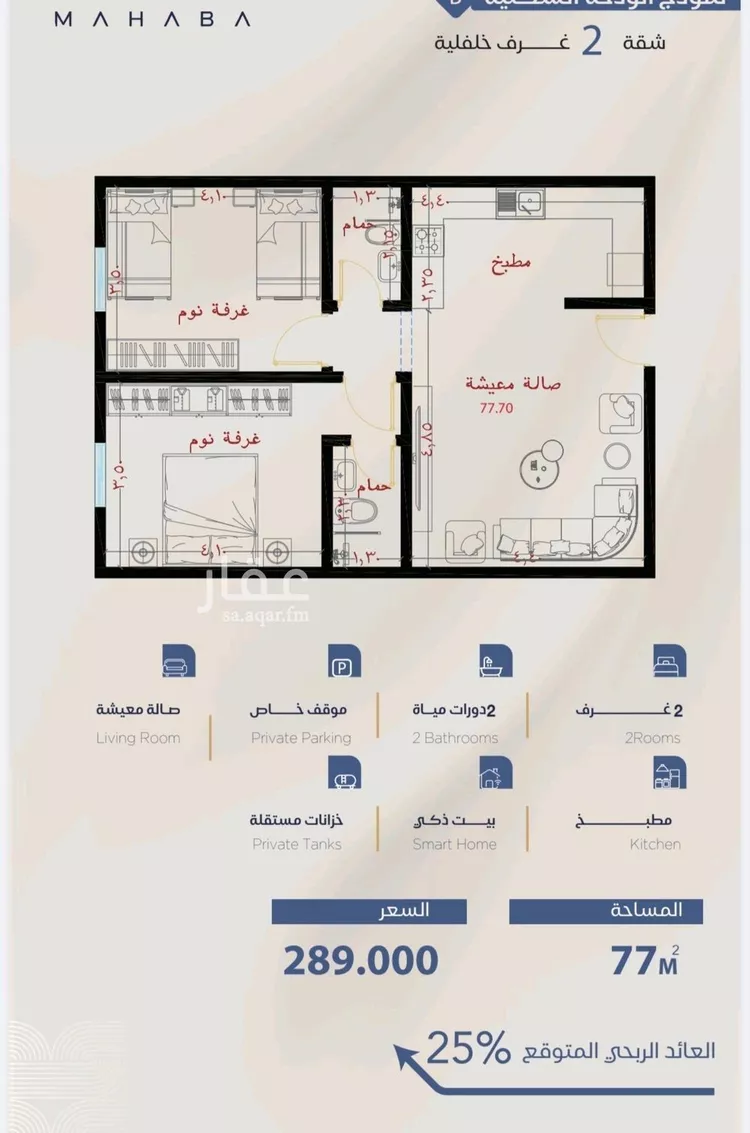 شقة للبيع في شارع برهان الدين الداراني, حي الياقوت, مدينة جدة, منطقة مكة المكرمة صورة 5