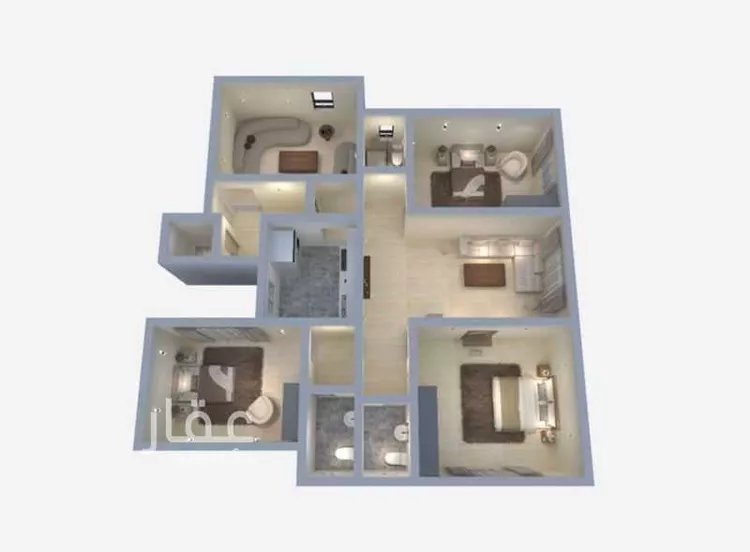 شقة للبيع في شارع شهيد الدين ثم الوطن عبدالرحمن سعيد عبد, حي السعادة, مدينة الرياض, منطقة الرياض صورة 2