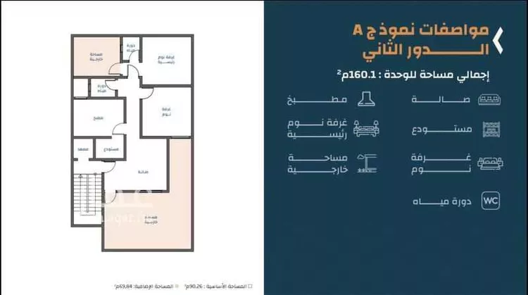 دور للبيع في شارع ابن رشد, حي الفاروق, مدينة الرياض, منطقة الرياض صورة 4