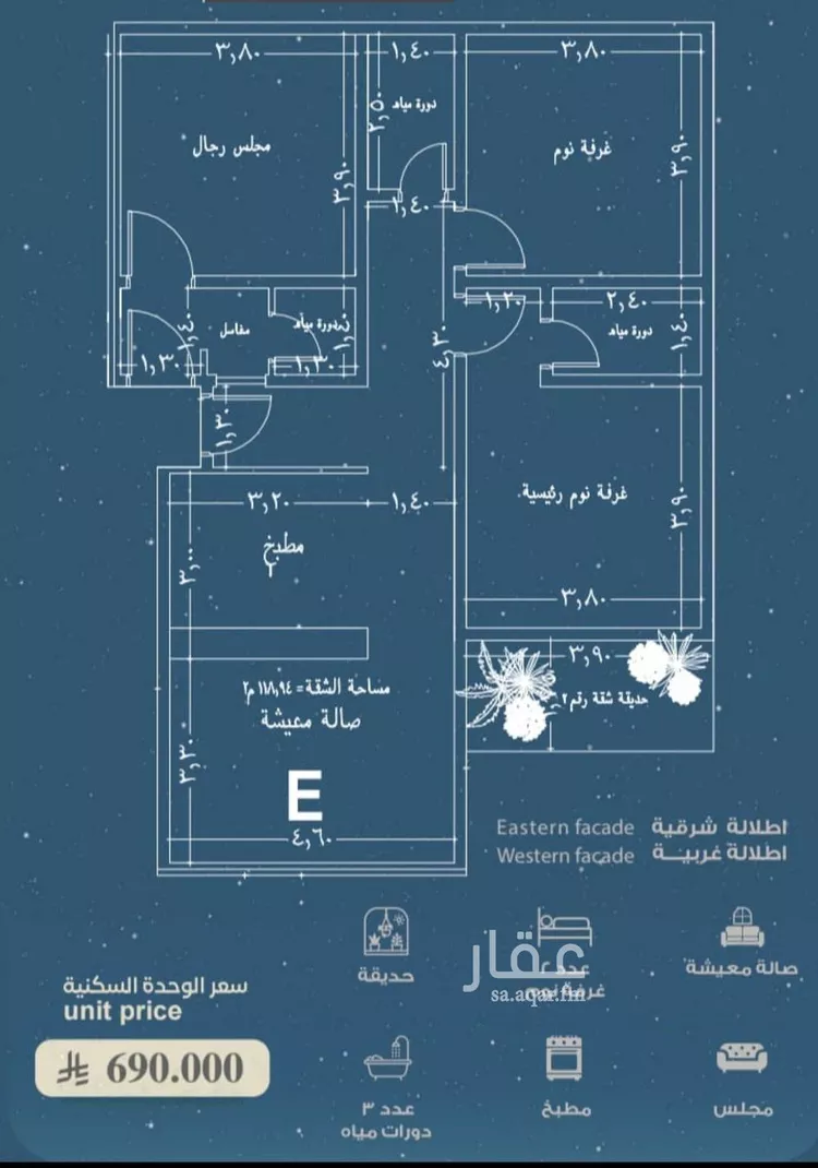 شقة للبيع في شارع المعموره, حي الحمراء, مدينة جدة, منطقة مكة المكرمة صورة 3