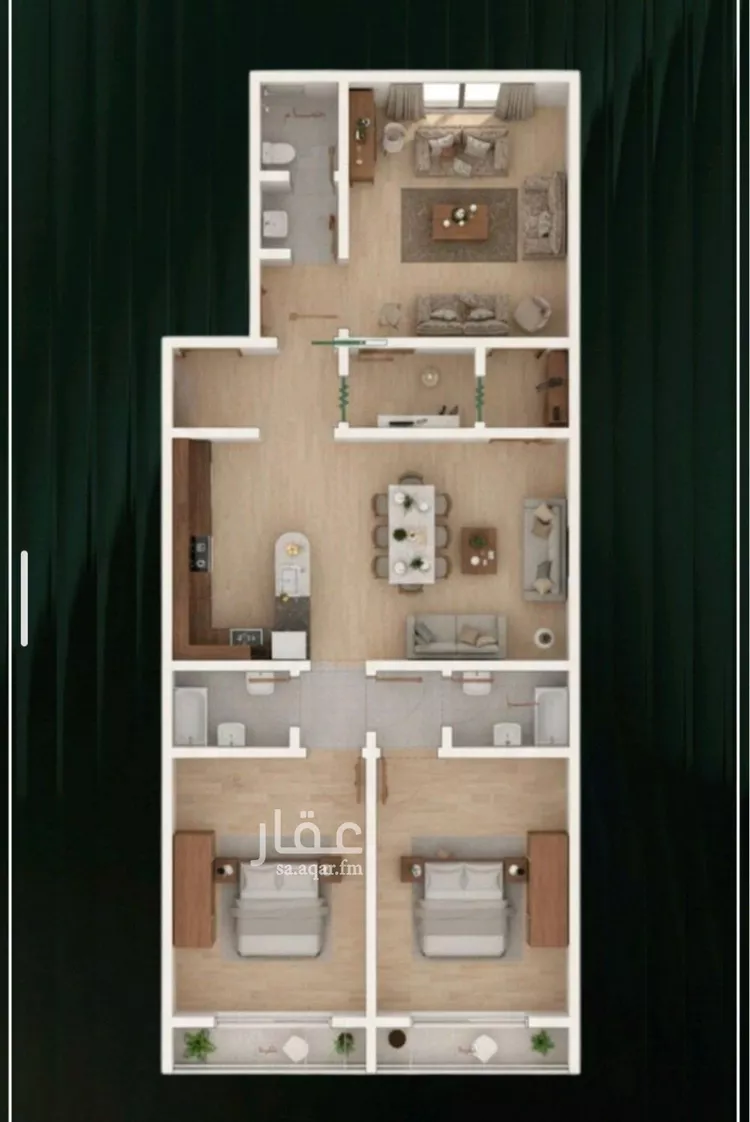 شقة للبيع في شارع إبراهيم الأحدب, حي النزهة, مدينة جدة, منطقة مكة المكرمة صورة 3