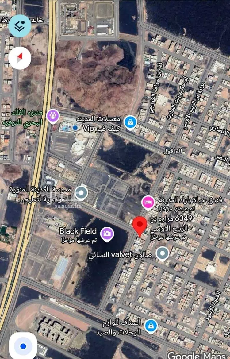 أرض للبيع في شارع مراره بن الربيع الاوسي, حي العاقول, مدينة المدينة المنورة, منطقة المدينة المنورة
