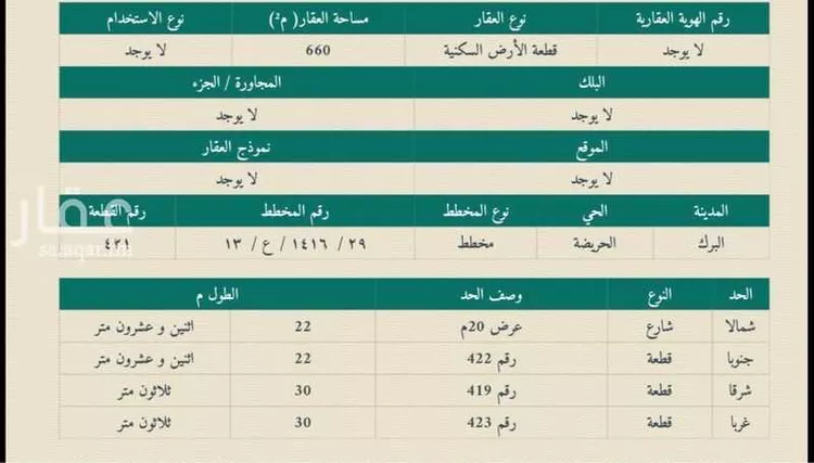 أرض للبيع في شارع الحريضه 368, حي الحريضه, مدينة الحريضه, منطقة عسير صورة 4