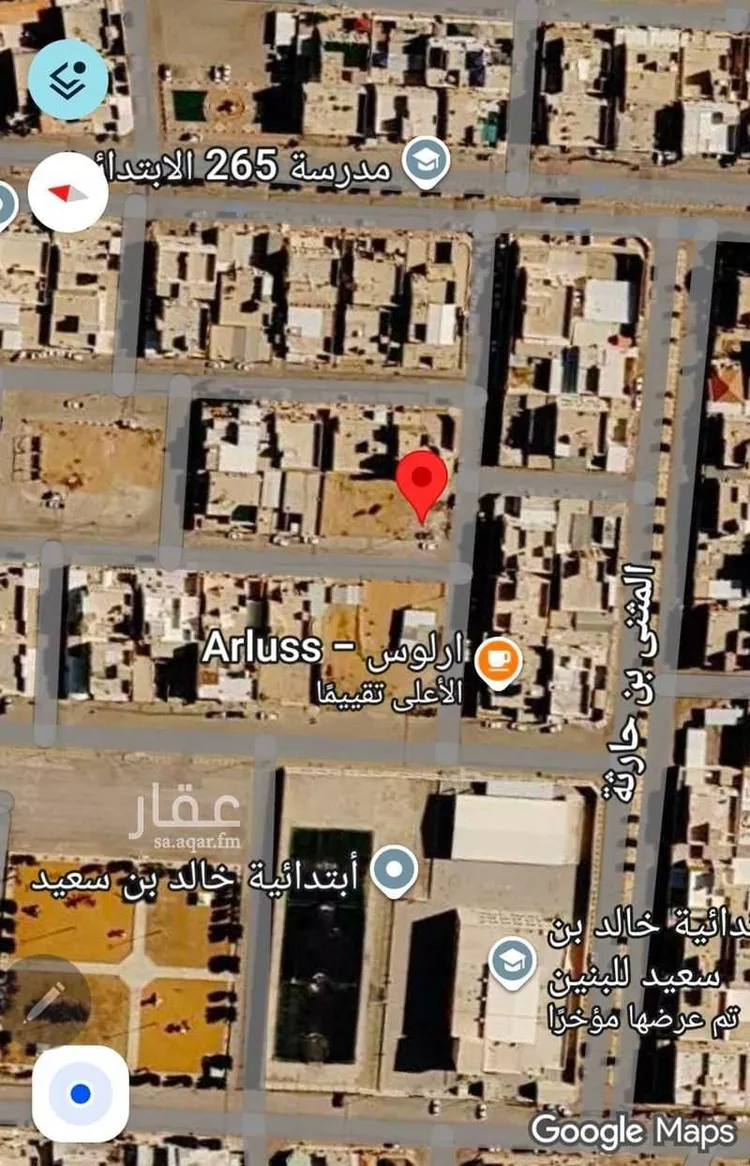 أرض للبيع في شارع عبدالله ابن مسعود الهذلي ، حي الأندلس ، المزاحمية ، المزاحمية