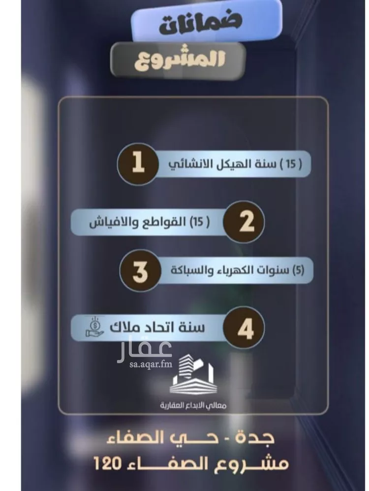 شقة للبيع في شارع جعفر ابن أبي الحكم, حي الصفاء, مدينة جدة, منطقة مكة المكرمة صورة 2