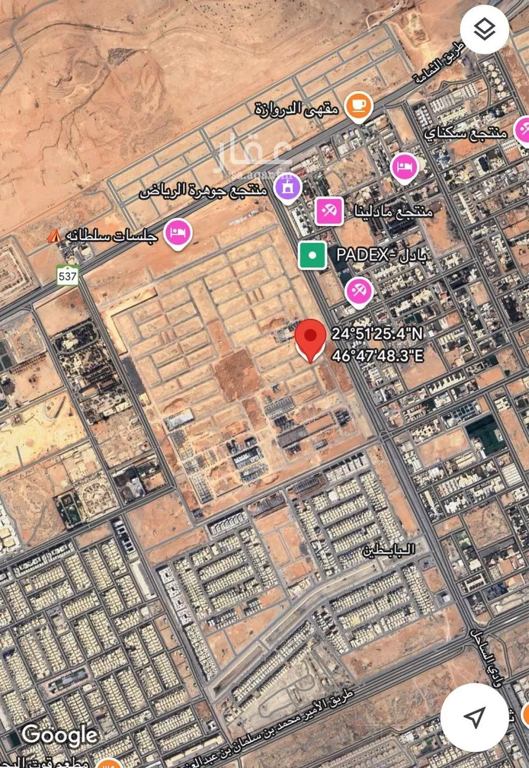 أرض للبيع في شارع شارع, حي الرمال, مدينة الرياض, منطقة الرياض صورة 2