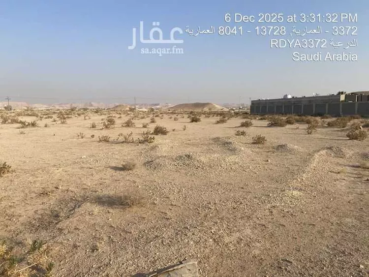 أرض للبيع في شارع أرض زراعية, مدينة الدرعية, منطقة الرياض صورة 2