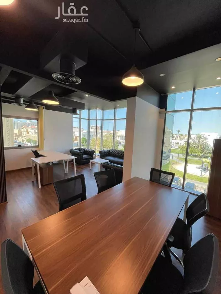 مكتب تجاري للإيجار في شارع نهضه التاريخ, حي الروضة, مدينة جدة, منطقة مكة المكرمة