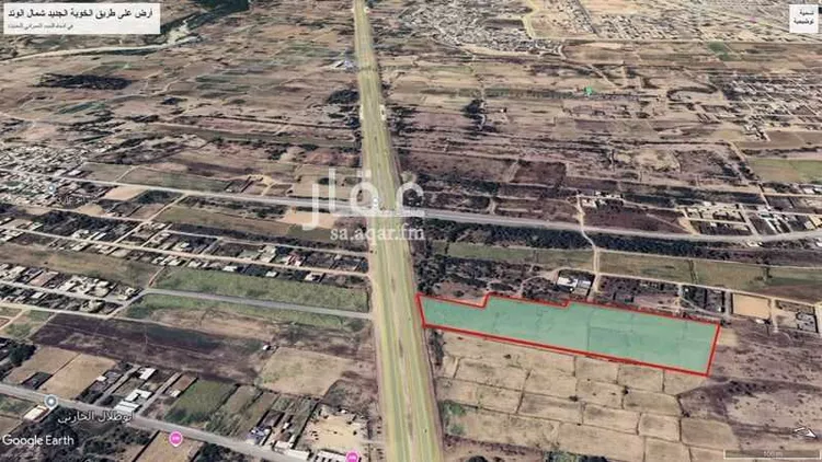 أرض للبيع في شارع شمال الوتد طريق اسكان الخارش الى الخوبة, مدينة صامطة, منطقة جازان صورة 4