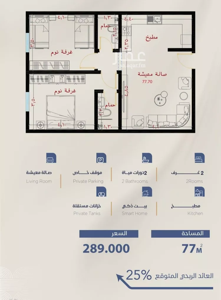 شقة للبيع في شارع برهان الدين الداراني, حي الياقوت, مدينة جدة, منطقة مكة المكرمة صورة 2