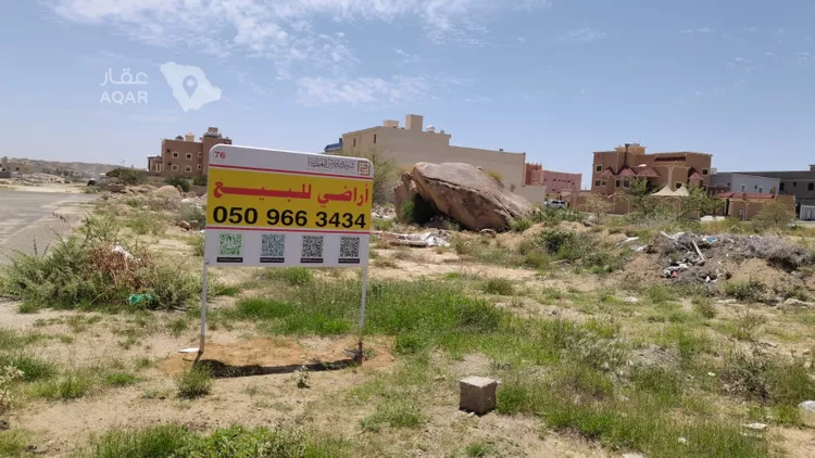 أرض للبيع في شارع خديجة النهروانية, حي الربوة, مدينة خميس مشيط, منطقة عسير 2