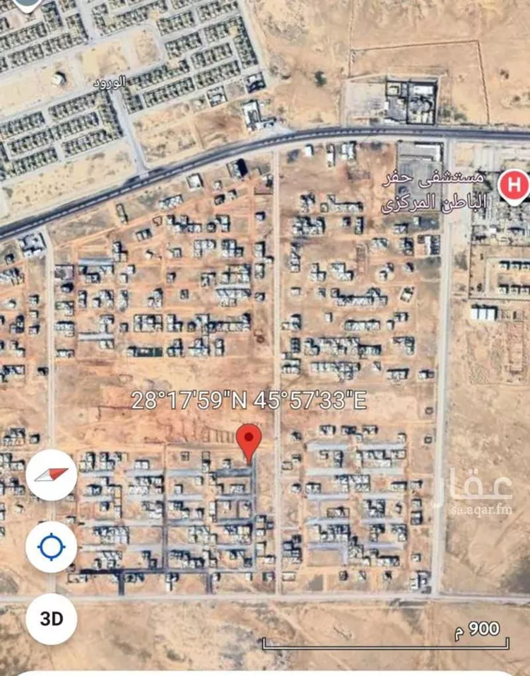 أرض للبيع في شارع 2321602, حي قرطبة, مدينة حفر الباطن, المنطقة الشرقية صورة 2