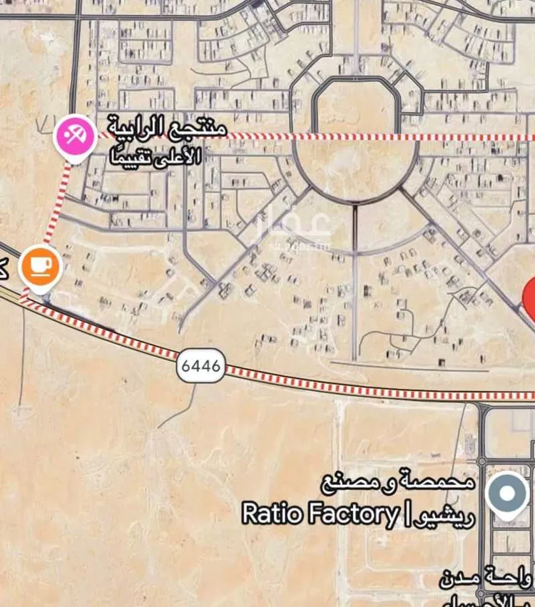 أرض للبيع في شارع الفريع, حي الورود الثالث, مدينة الاحساء, المنطقة الشرقية