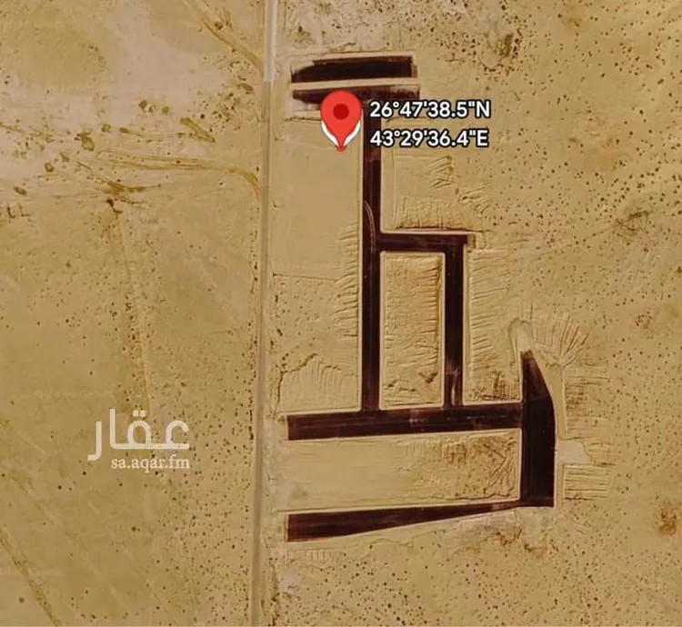 أرض للإيجار في حي الروضة ، القوارة ، بريدة