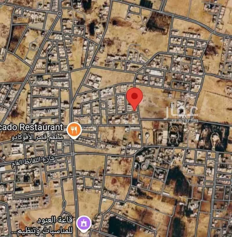 أرض للبيع في شارع الشفق, حي الواحة, مدينة سكاكا, منطقة الجوف صورة 2
