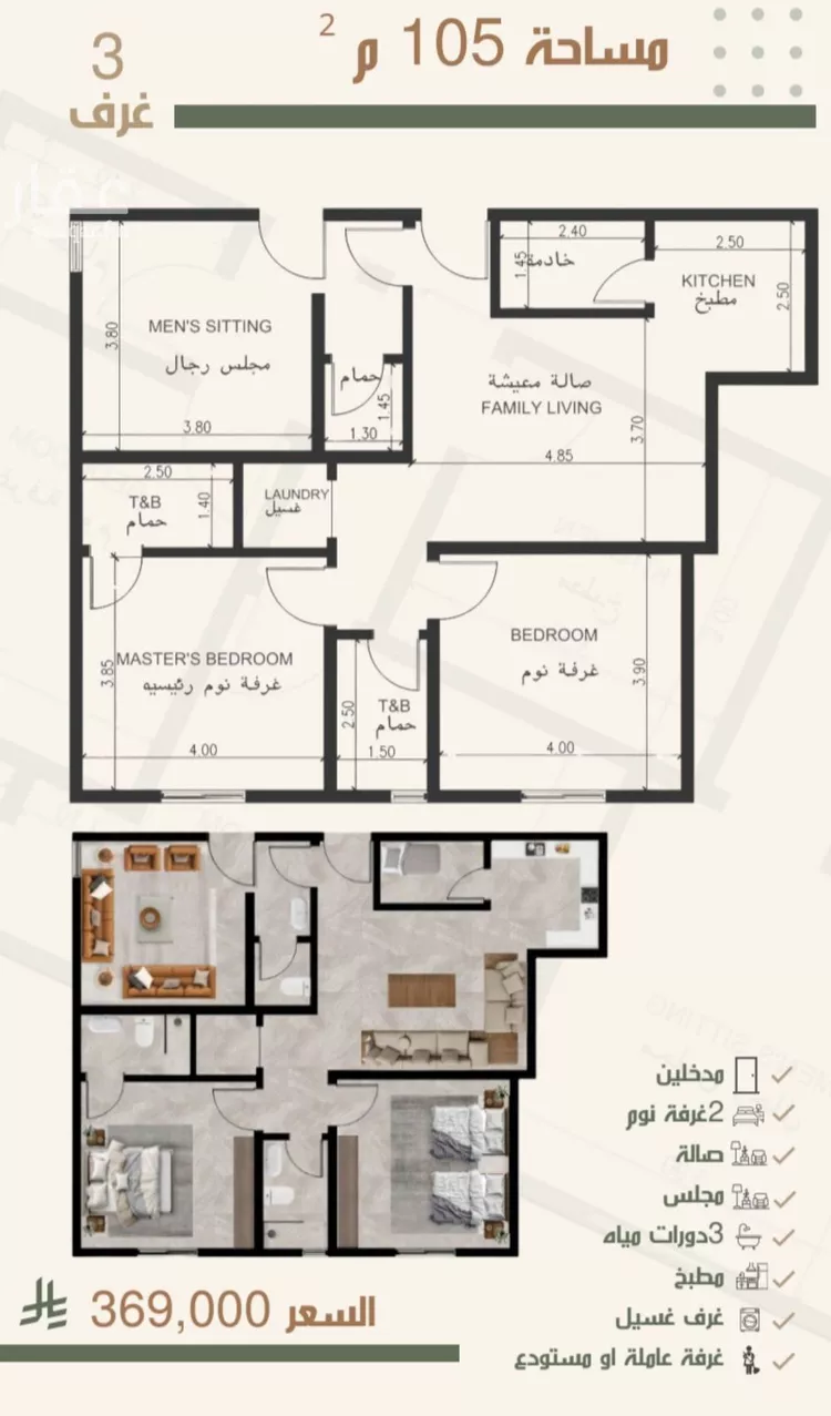 شقة للبيع في شارع ثلوث بني شهر, حي النزهة, مدينة جدة, منطقة مكة المكرمة