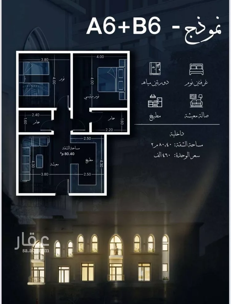 شقة للبيع في شارع احمد الغزاوى, حي الحمراء, مدينة جدة, منطقة مكة المكرمة صورة 2