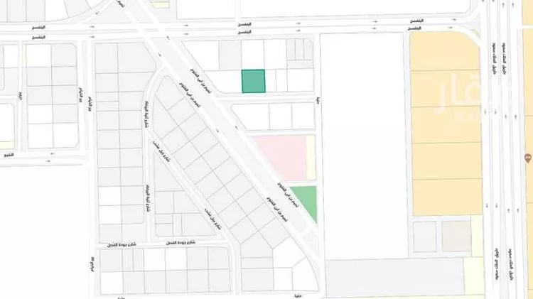 أرض للبيع في شارع تميم بن ابي الفتوح ، حي الدوحة الجنوبية ، الظهران ، الدمام صورة 2