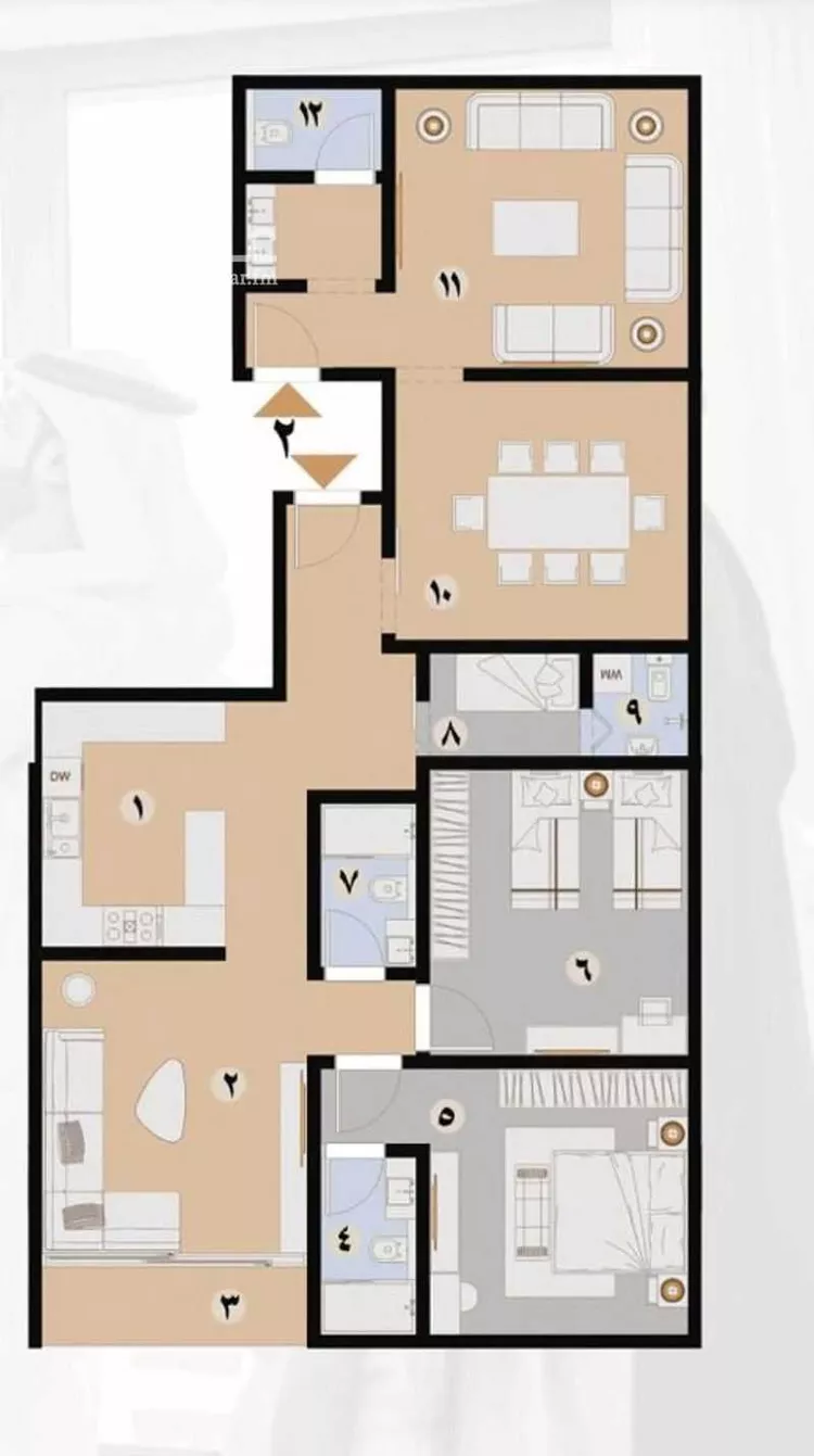 Apartment for Sale in Jeddah Al Nahdah
