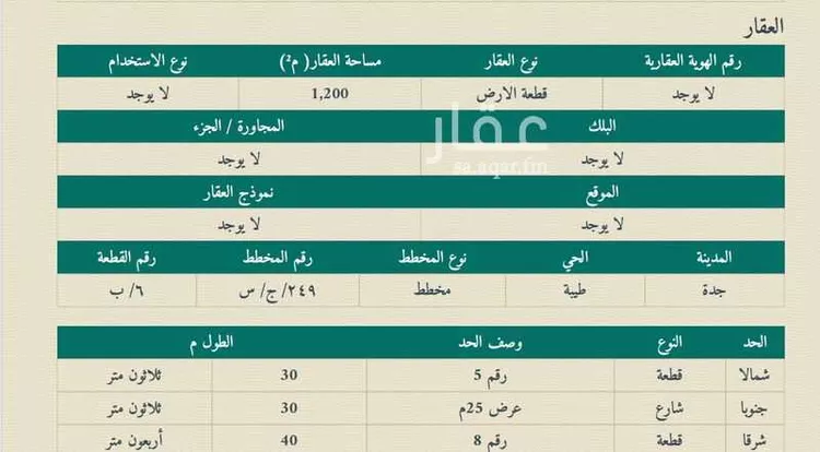 أرض للبيع في شارع عمير بن اوس(رضي الله عنه), حي قباء, مدينة جدة, منطقة مكة المكرمة صورة 3