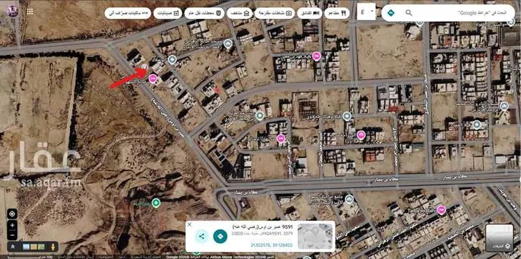 أرض للبيع في شارع عمير ابن اوس , حي طيبة, مدينة جدة, منطقة مكة المكرمة