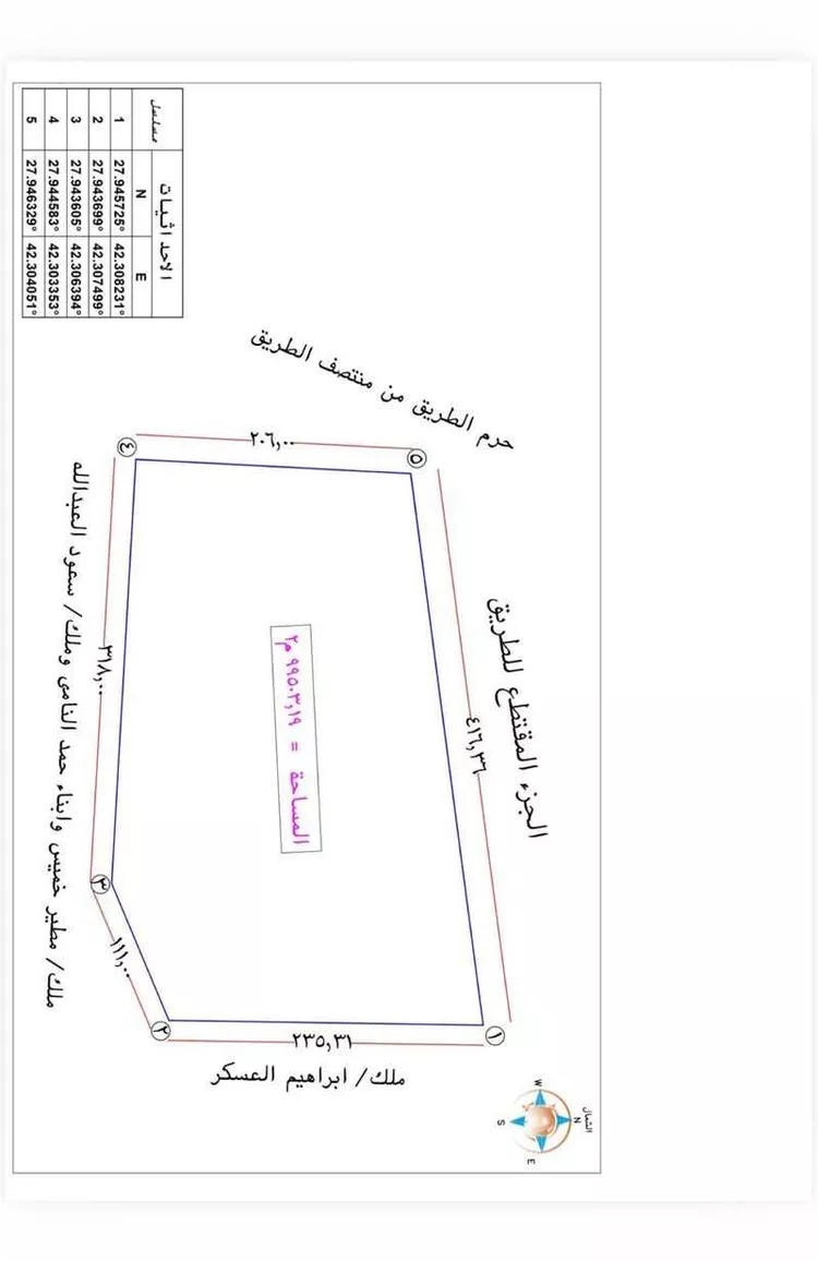 أرض للإيجار في بقعاء ، بقعاء صورة 2