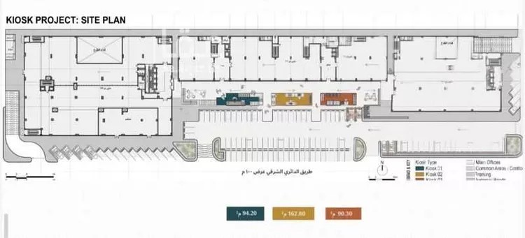 مكتب تجاري للإيجار في شارع الدائري الشرقي الفرعي, حي مغرزات, مدينة الرياض, منطقة الرياض صورة 3