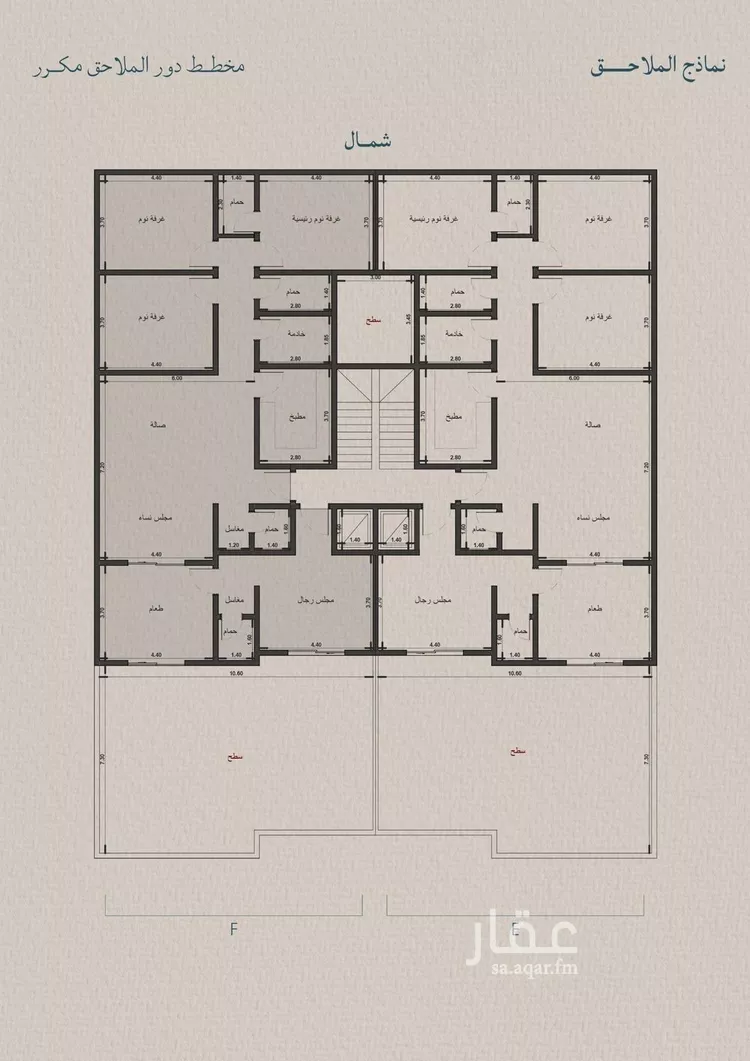 Apartment for Sale in Jeddah Al Yaqout صورة 3