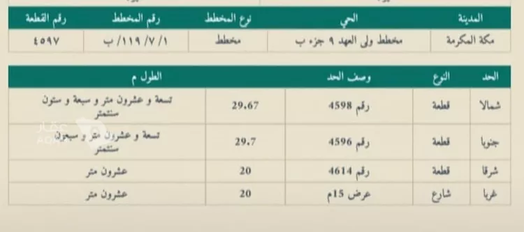 Land for Sale in Mecca Al Ukayshiyyah صورة 5