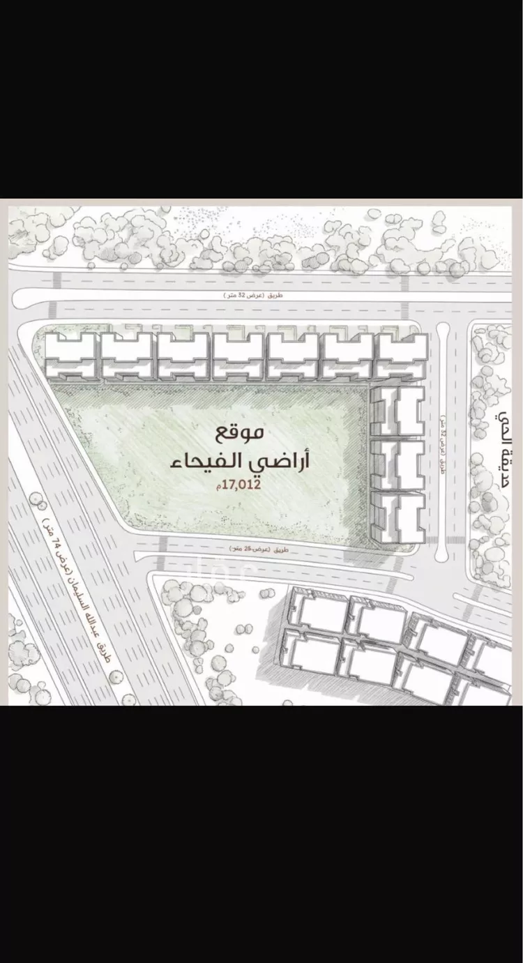 أرض للبيع في شارع طريق الملك عبدالله, حي الفيحاء, مدينة جدة, منطقة مكة المكرمة صورة 2
