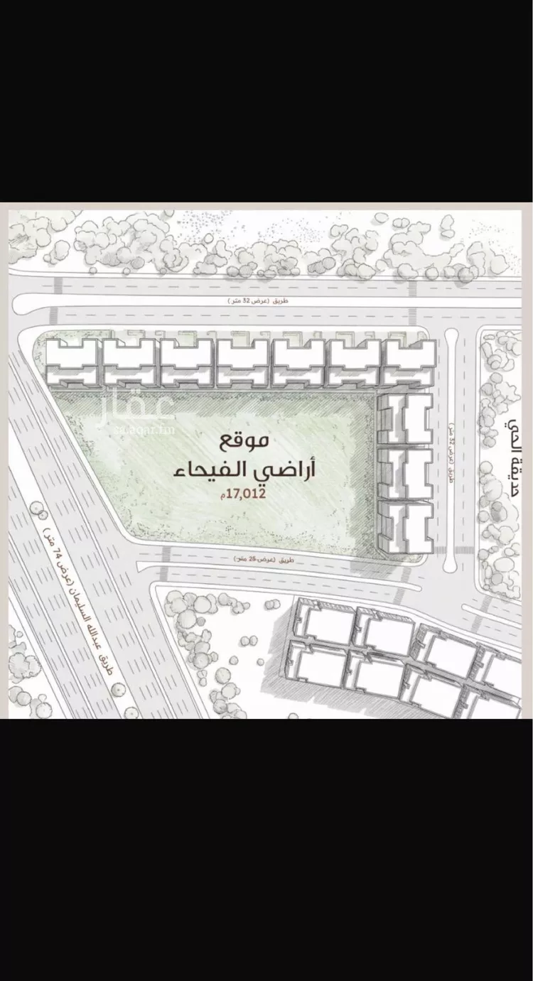 أرض للبيع في شارع طريق الملك عبدالله, حي الفيحاء, مدينة جدة, منطقة مكة المكرمة صورة 2