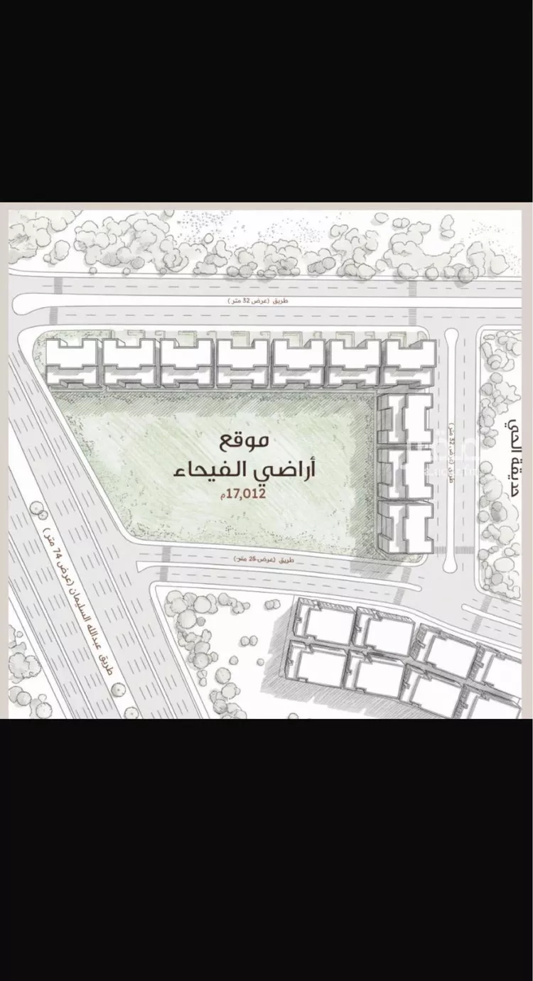 أرض للبيع في شارع طريق الملك عبدالله, حي الفيحاء, مدينة جدة, منطقة مكة المكرمة صورة 2