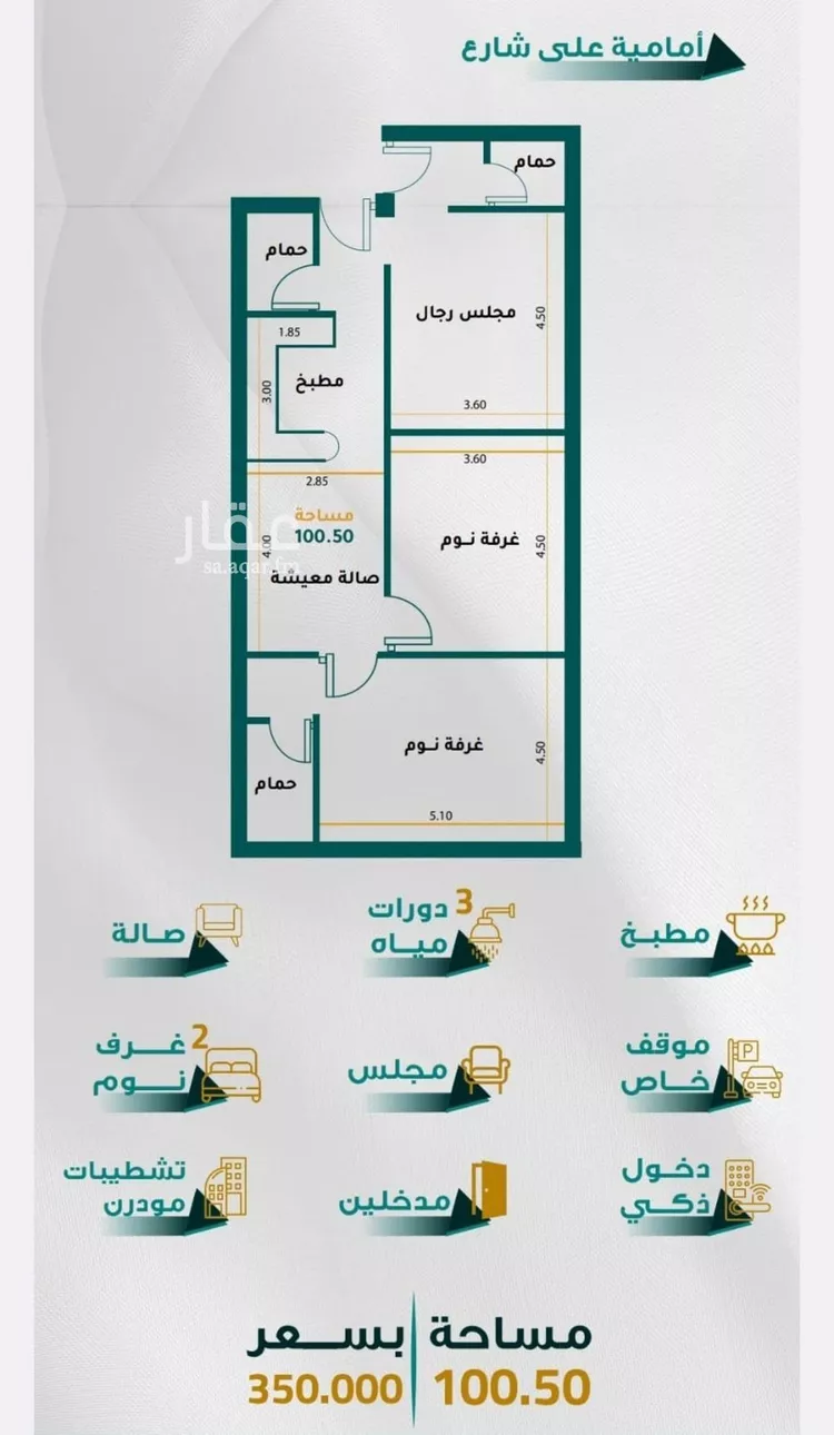 شقة للبيع في شارع عبدالله سليمان , حي الجامعة, مدينة جدة, منطقة مكة المكرمة