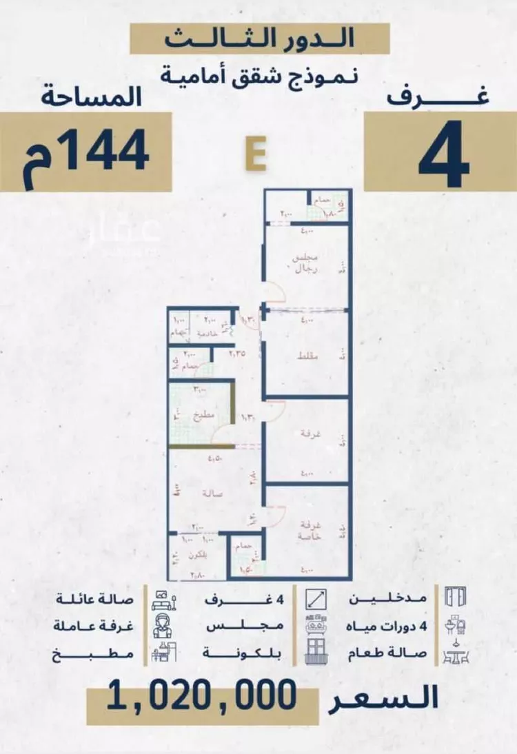 شقة للبيع في شارع الإستطلاع, حي النهضة, مدينة جدة, منطقة مكة المكرمة 8