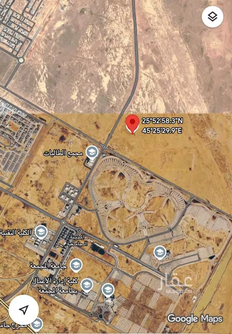 أرض للبيع في شارع ابو حية بن عمرو, حي المستقبل, مدينة المجمعة, منطقة الرياض