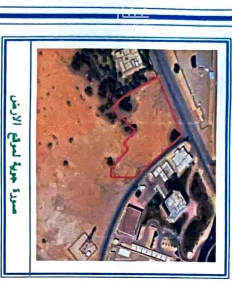 أرض للإيجار في شارع الريان, حي الريان, مدينة عنيزه, منطقة القصيم صورة 2