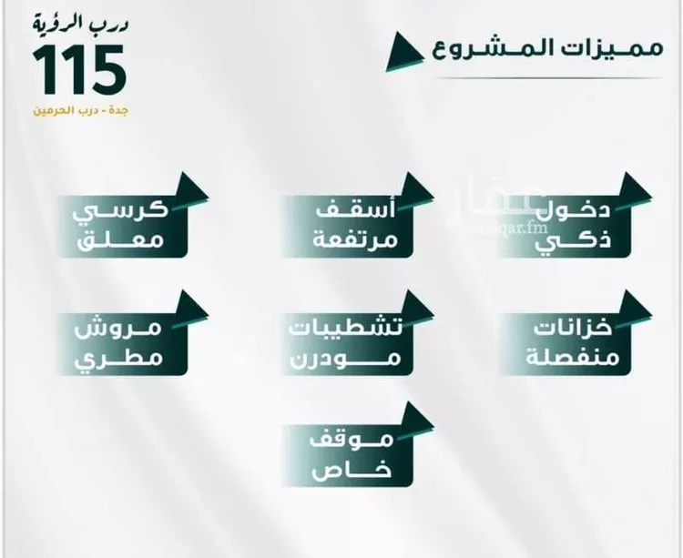 شقة للبيع في شارع ابو ذر الغفاري, حي الفيحاء, مدينة جدة, منطقة مكة المكرمة صورة 3