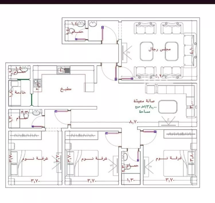 Apartment for Sale in Jeddah Ar Rabwah