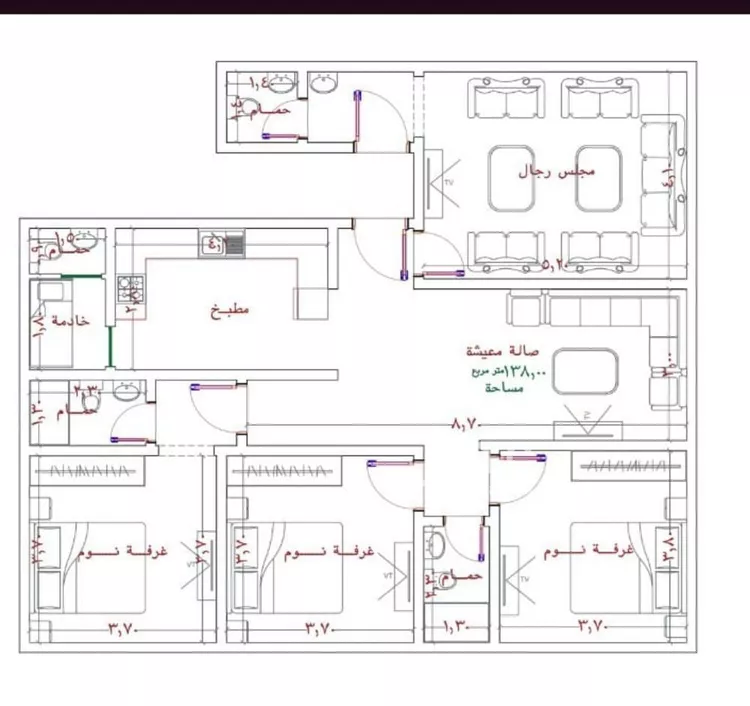 Apartment for Sale in Jeddah Ar Rabwah
