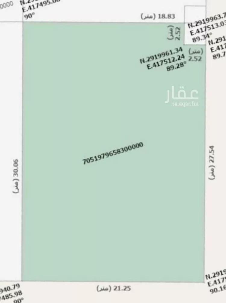أرض للبيع في شارع السرو, حي الحسام, مدينة الدمام, المنطقة الشرقية