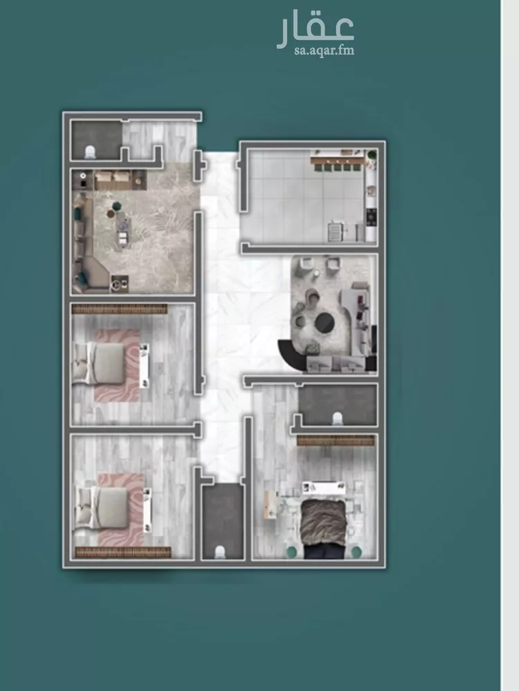 Apartment for Sale in Jeddah As Salamah ุตูุฑุฉ 2